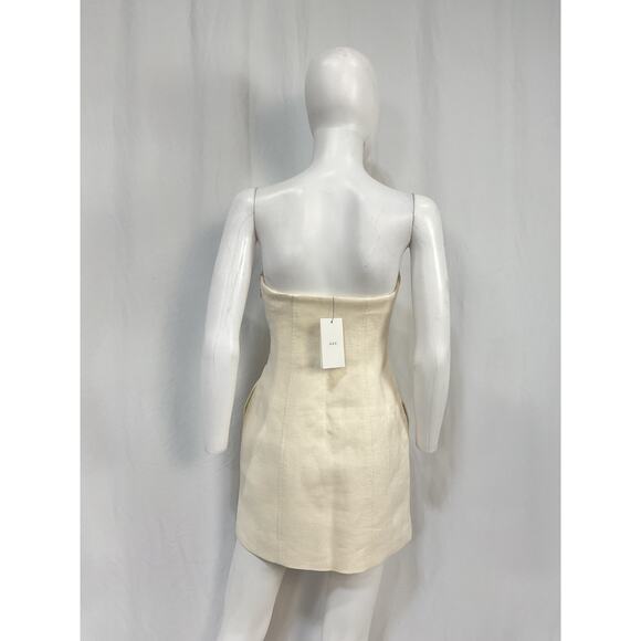 A.L.C. 'Elsie' White Linen Dress Size 2 - NWT - Picture 3 of 5